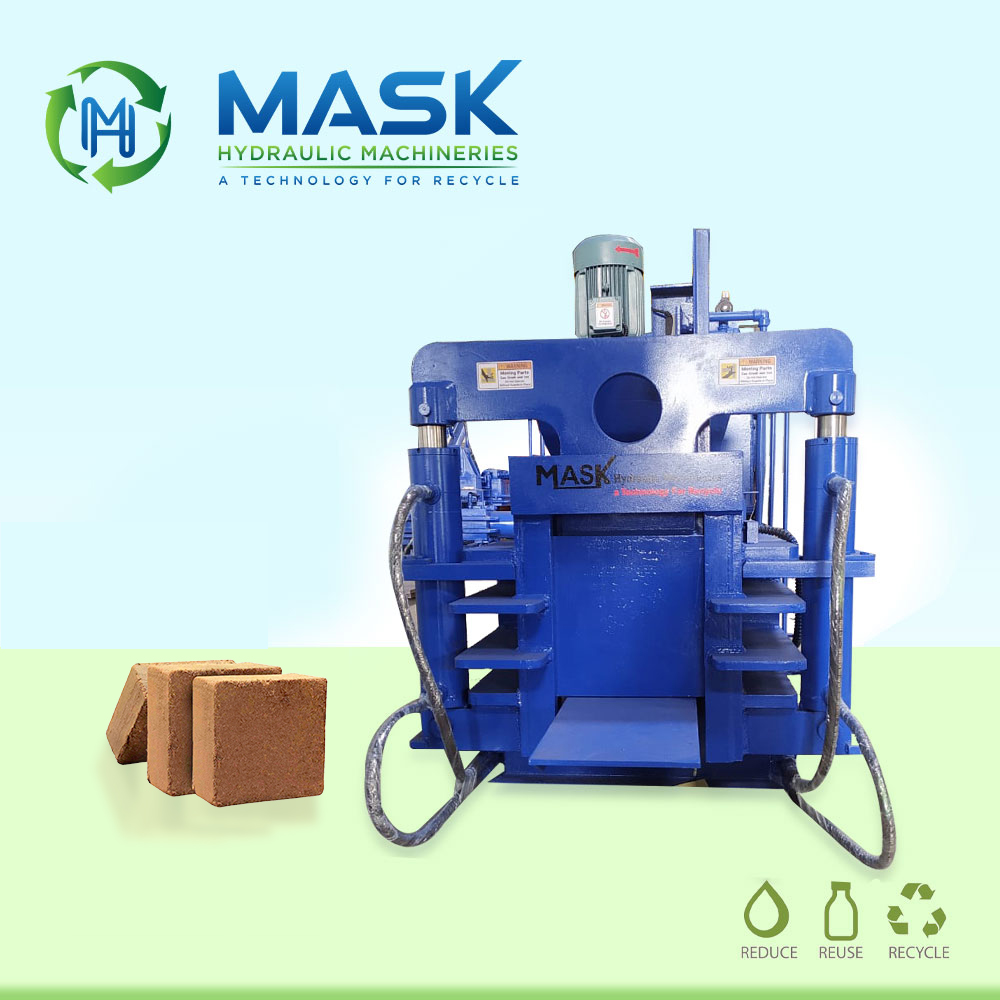 COCO PEAT BRIQUETTING MACHINE 2 1