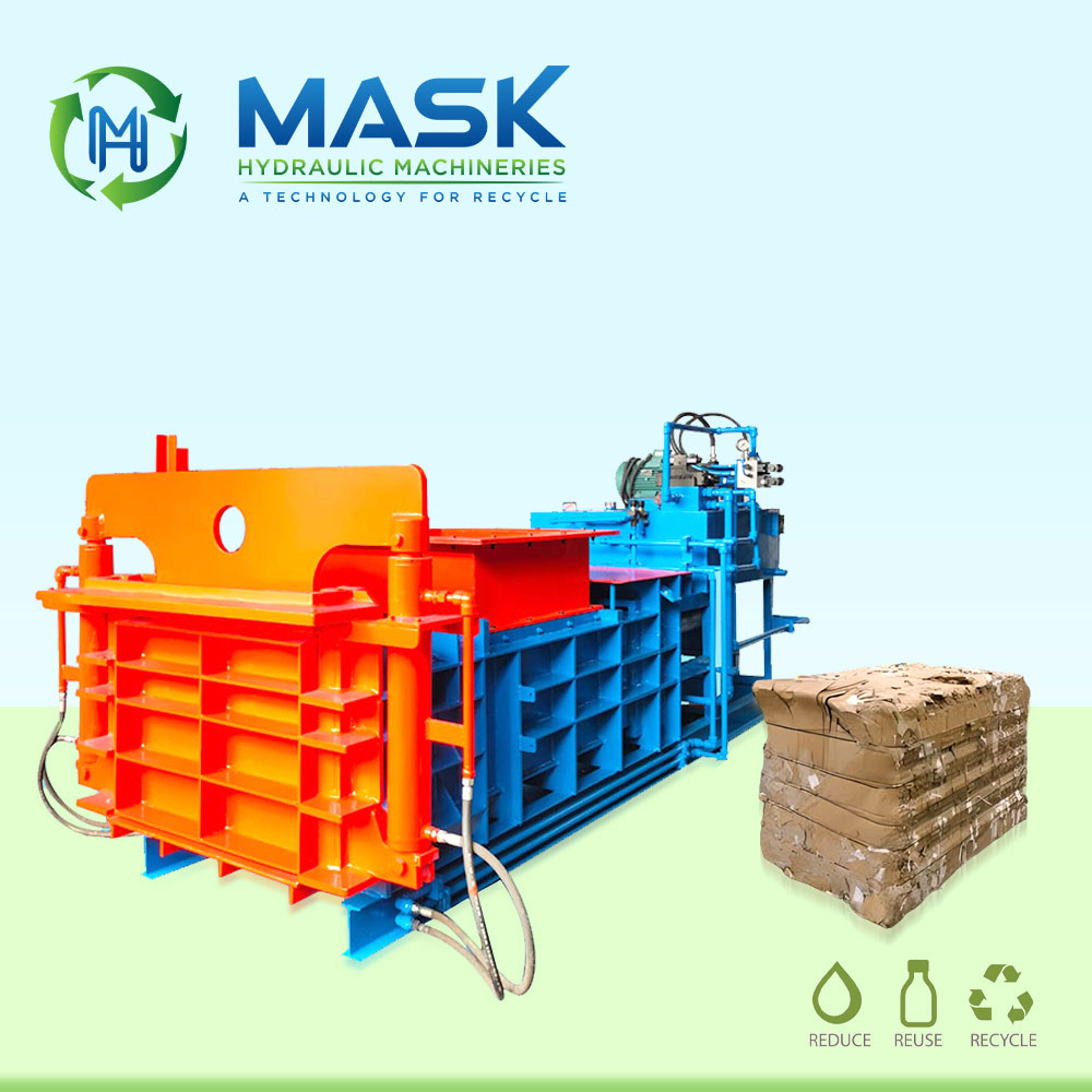 SEMI AUOTMATIC MANUAL TIE HORIZONTAL BALER 3 jpg 1