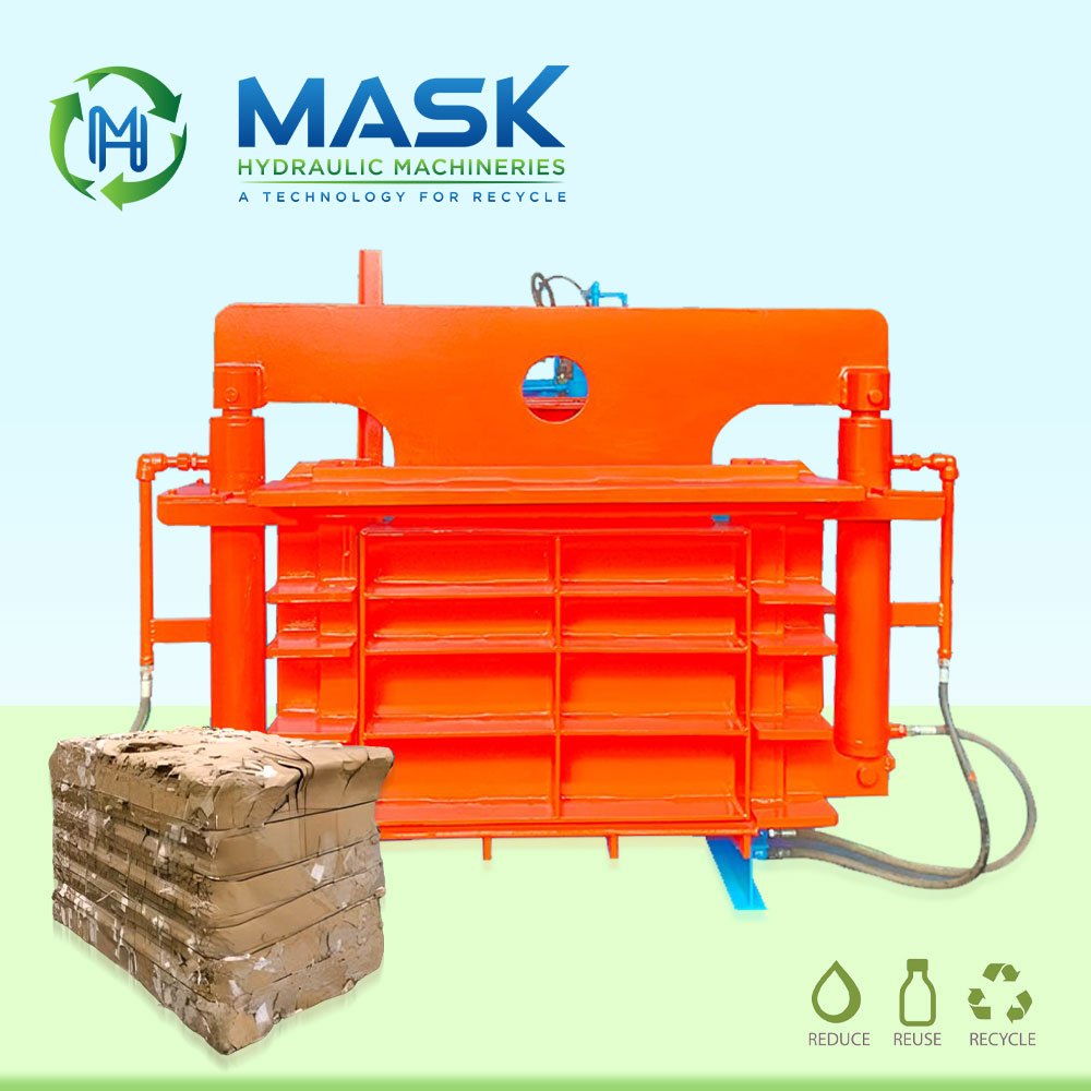 SEMI AUOTMATIC MANUAL TIE HORIZONTAL BALER 4 jpg 2