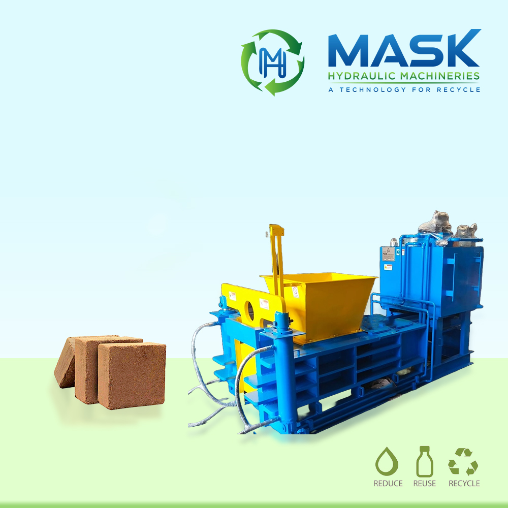 Coco Peat Briquetting Machine 1