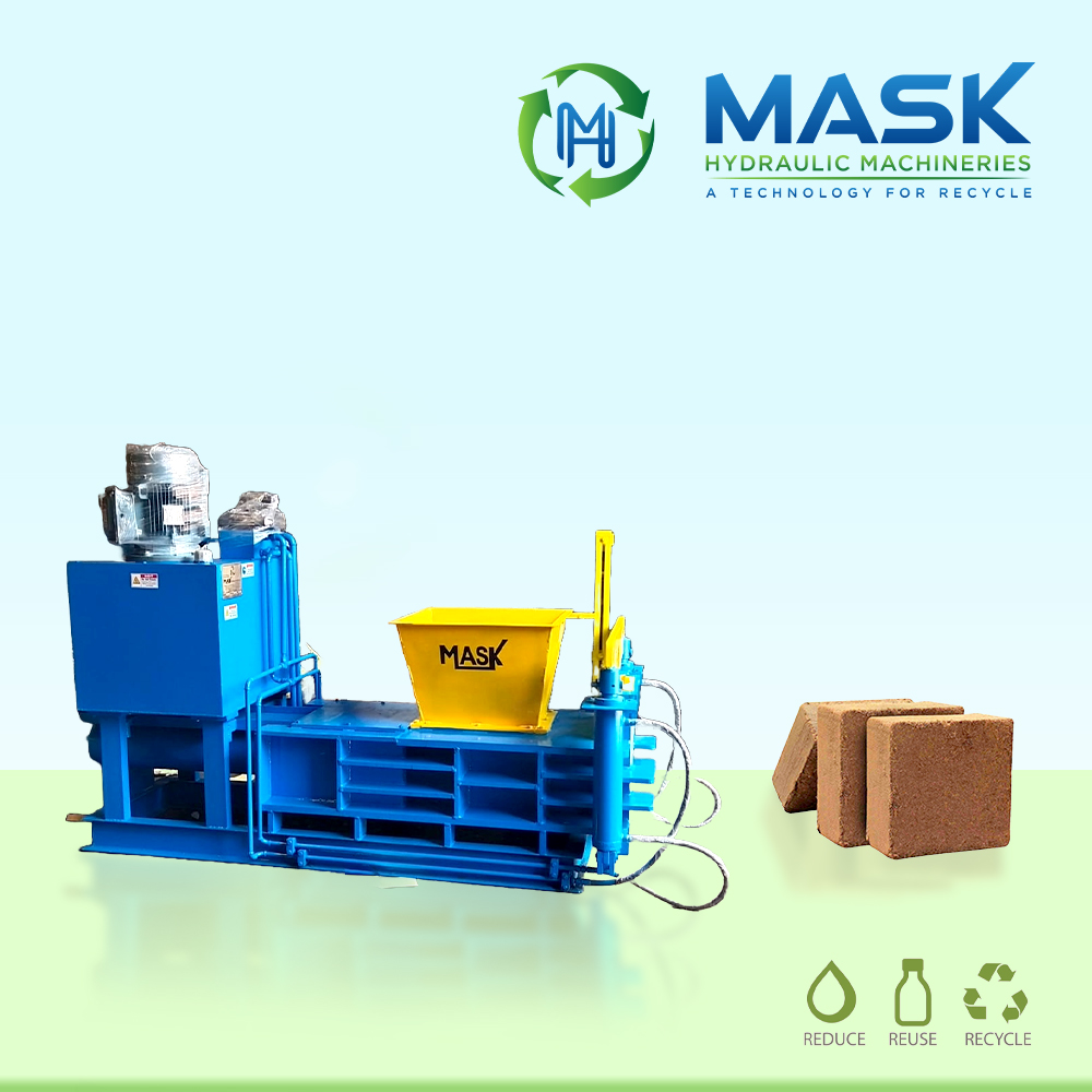Coco Peat Briquetting Machine 2