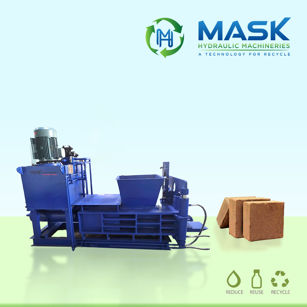 Coco Peat Briquetting Machine 4