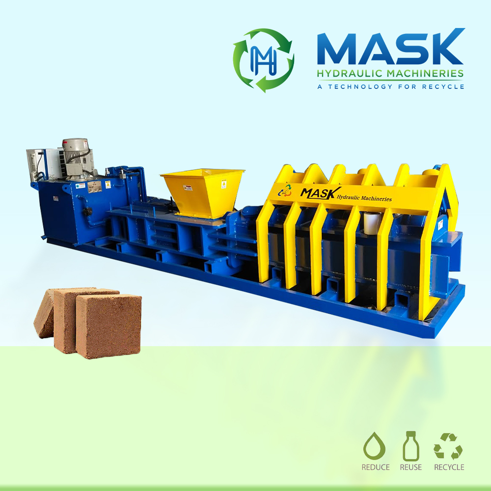 Coco Peat Briquetting Machine 5